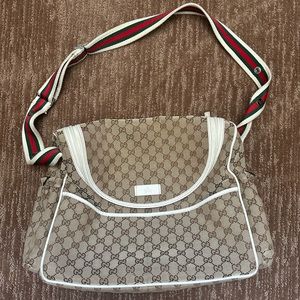 Gucci diaper bag